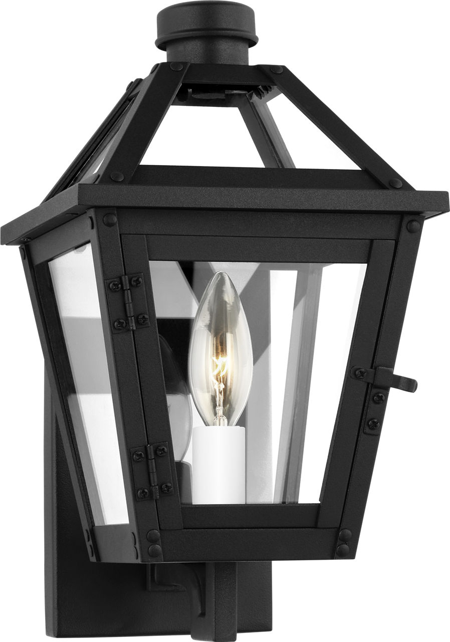 Hyannis Extra Small Wall Lantern Textured Black