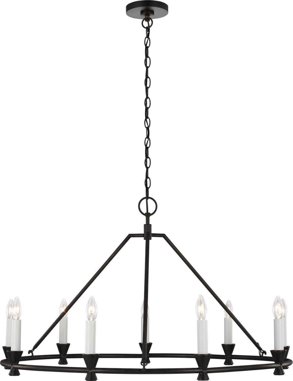 ドーン Keystone Medium Chandelier - CC1179 | Visual Comfort