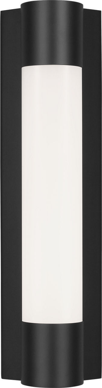 Loring Small Vanity Midnight Black Bulbs Included