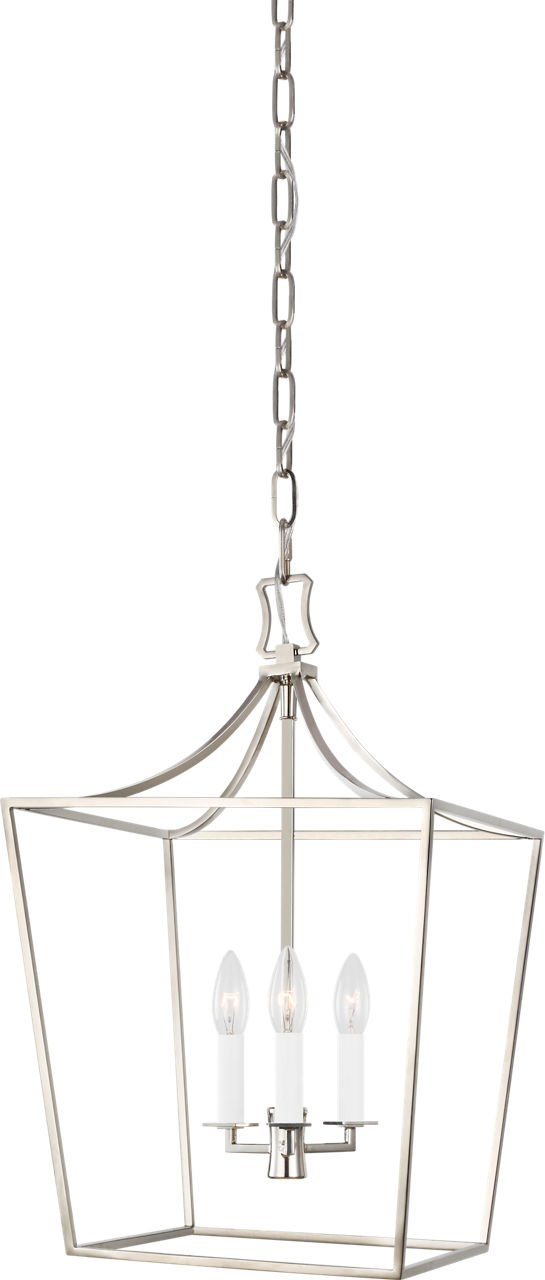 Southold Small Lantern Polished Nickel