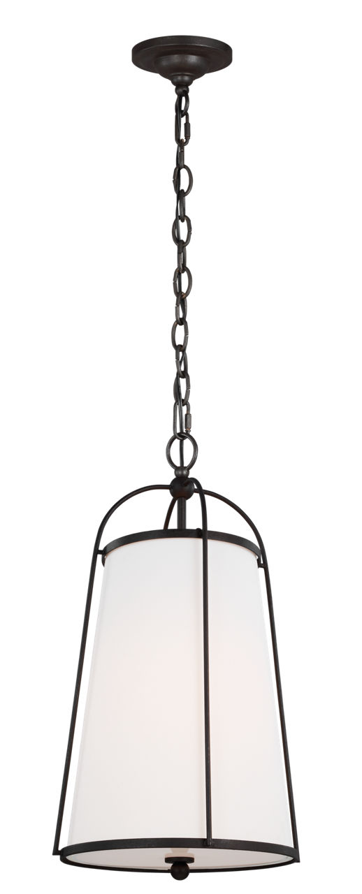 Stonington Small Hanging Shade in Smith Steel