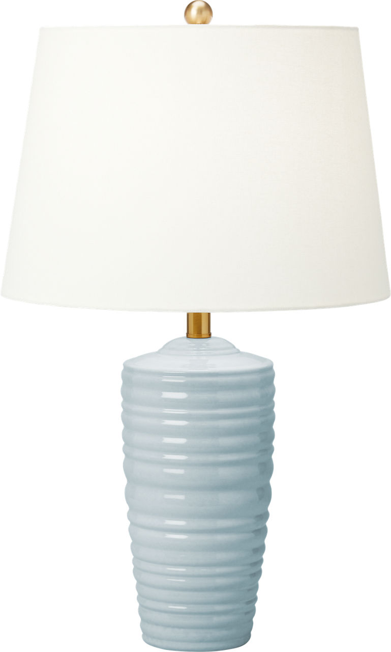 Waveland Table Lamp Frosted Anglia Bulbs Included
