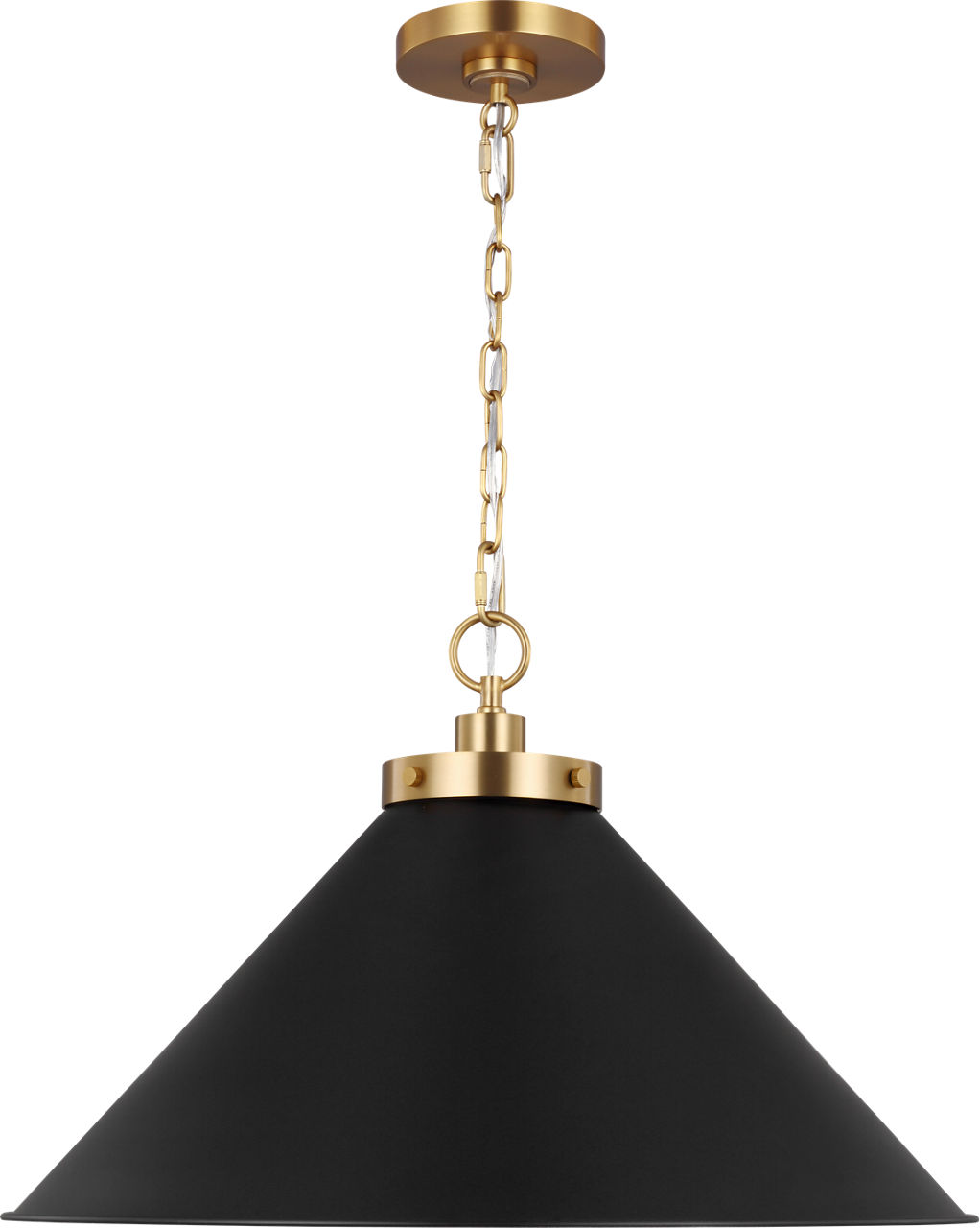 Wellfleet Wide Cone Pendant - CP1311 | Visual Comfort