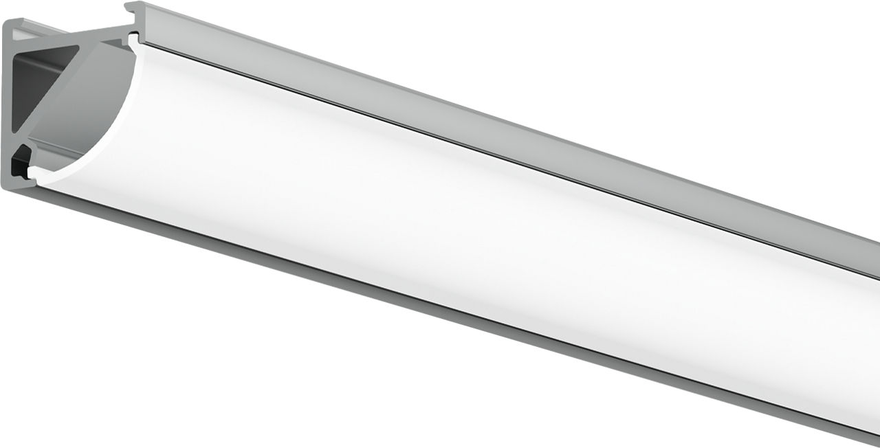 Surface Mount 45 Degree Round Channel