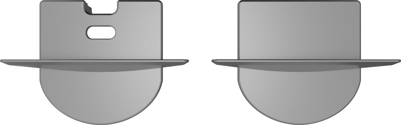 Recessed Flanged 0809 Grazer End Cap Kit