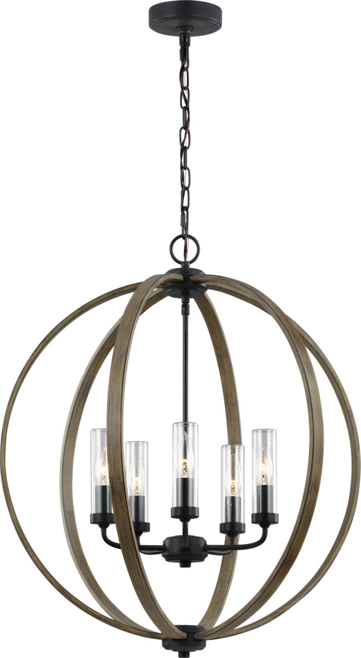 Allier Outdoor Chandelier - OLF3294 | Visual Comfort