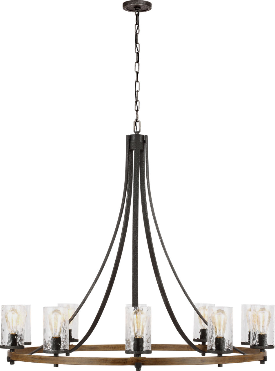 Angelo Wide Chandelier - F3137 | Visual Comfort