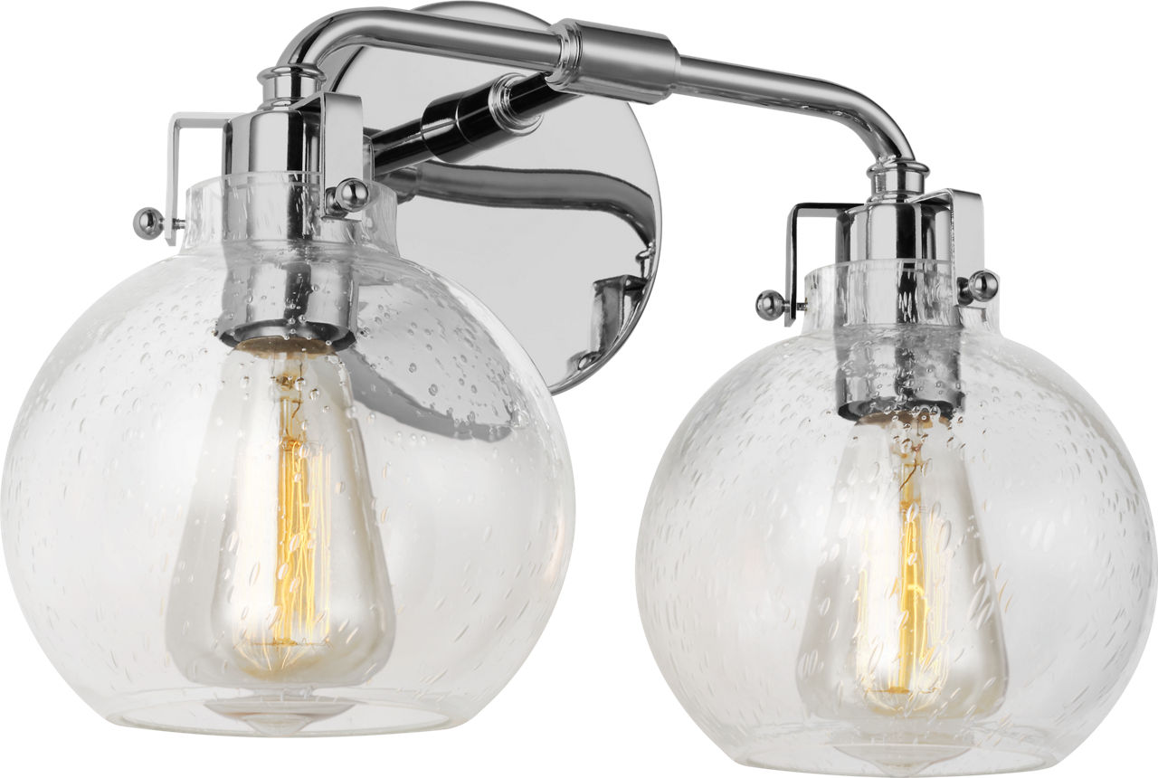 Clara 2 - Light Vanity in Chrome