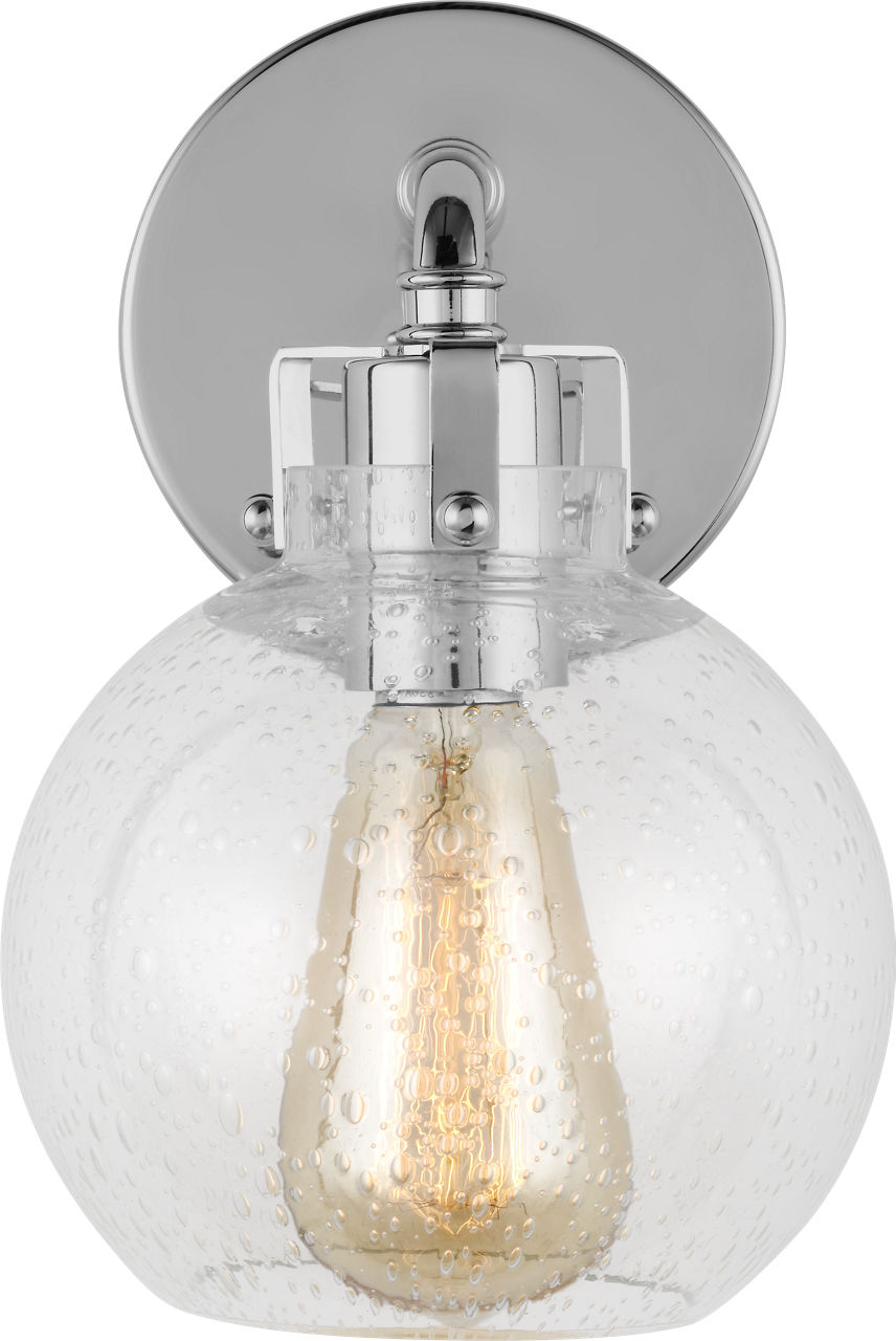Clara 1 - Light Sconce in Chrome