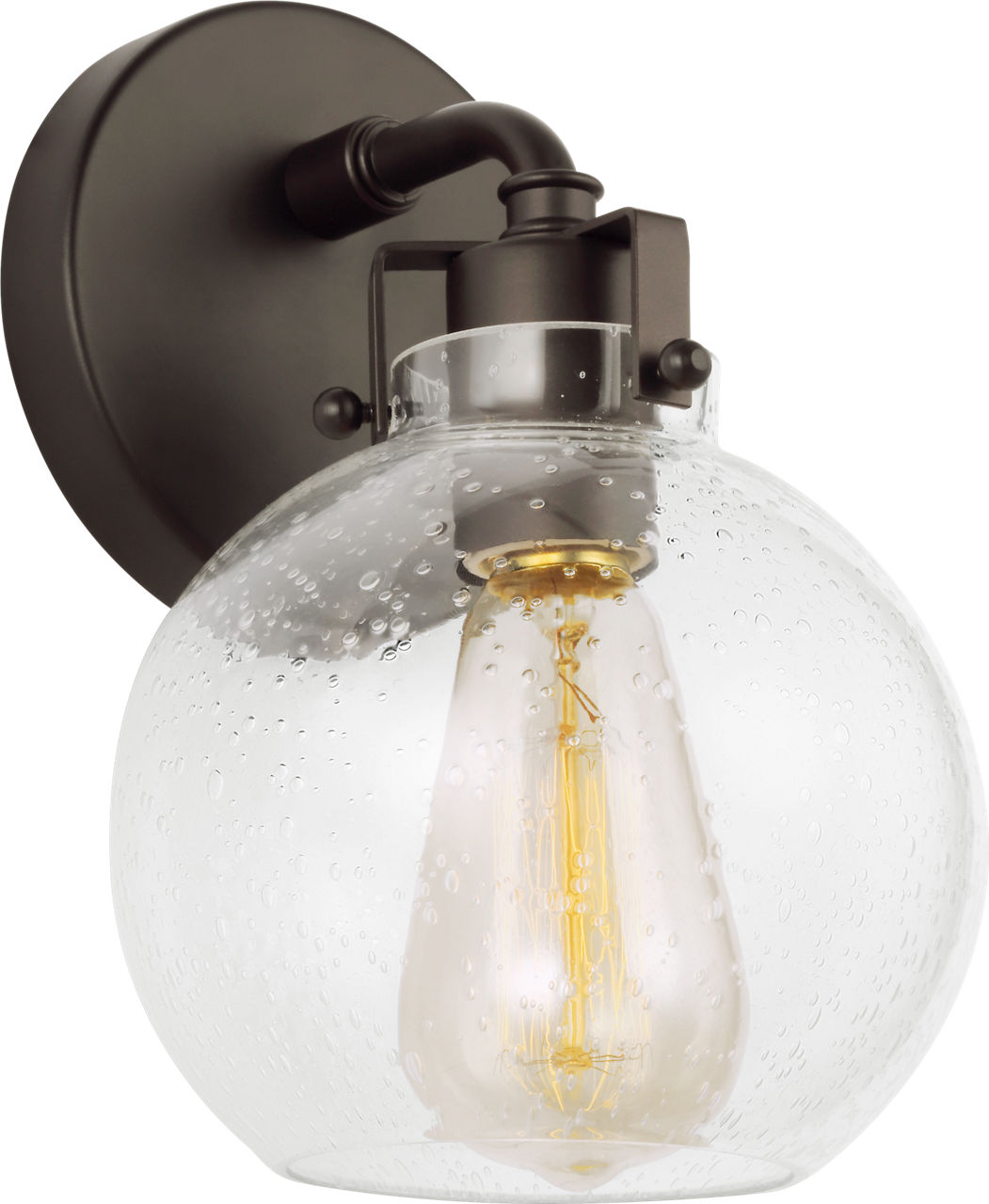 Clara 1 - Light Sconce in Oil Rubbed Bronze