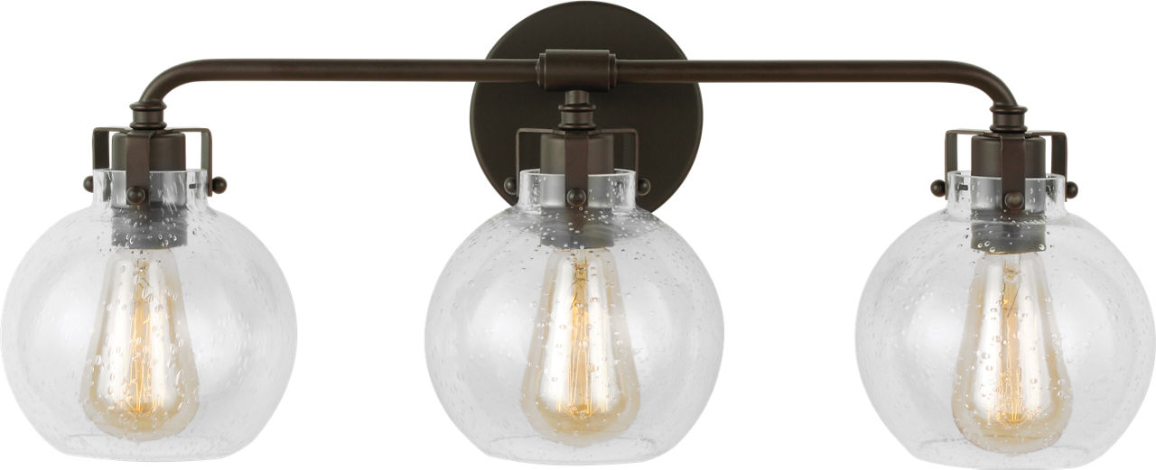 Clara 3 - Light Vanity in Oil Rubbed Bronze