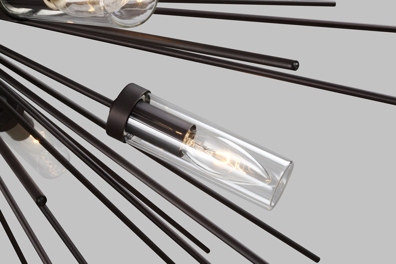 Hilo Large Chandelier - OLF3296 | Visual Comfort