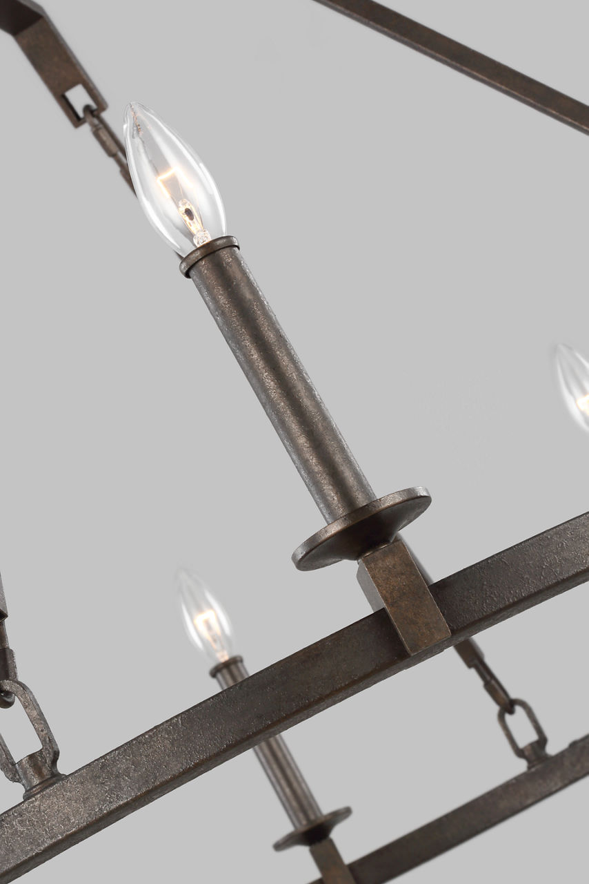 Landen Medium Chandelier - F3214 | Visual Comfort
