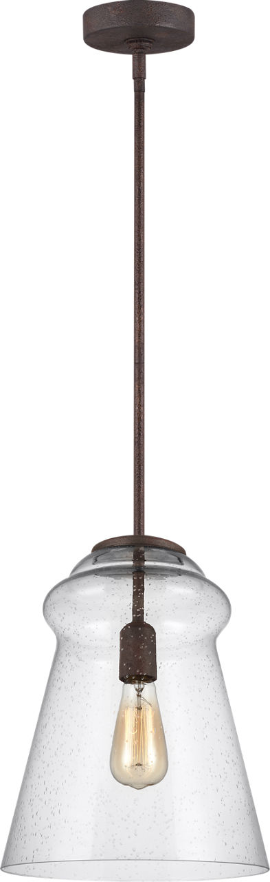 Loras Pendant in Dark Weathered Iron