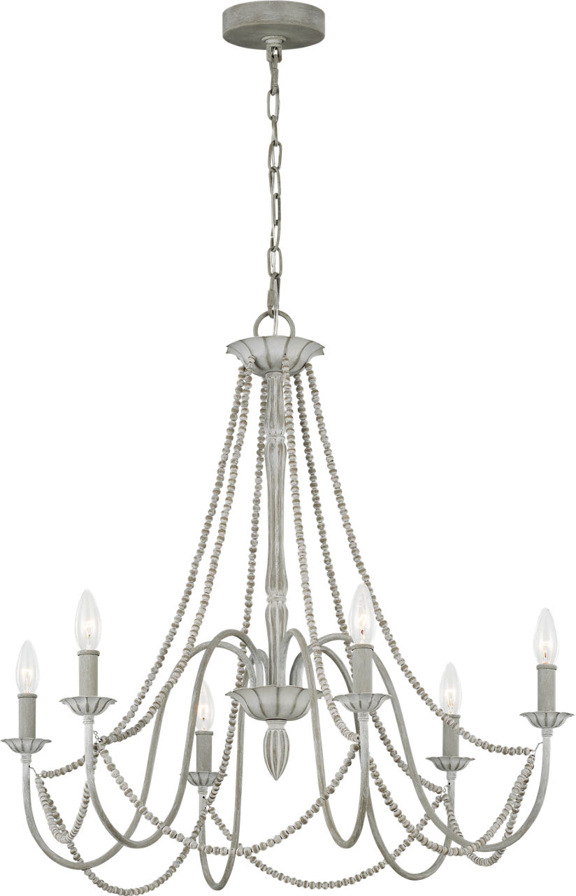 Maryville Chandelier Washed Grey