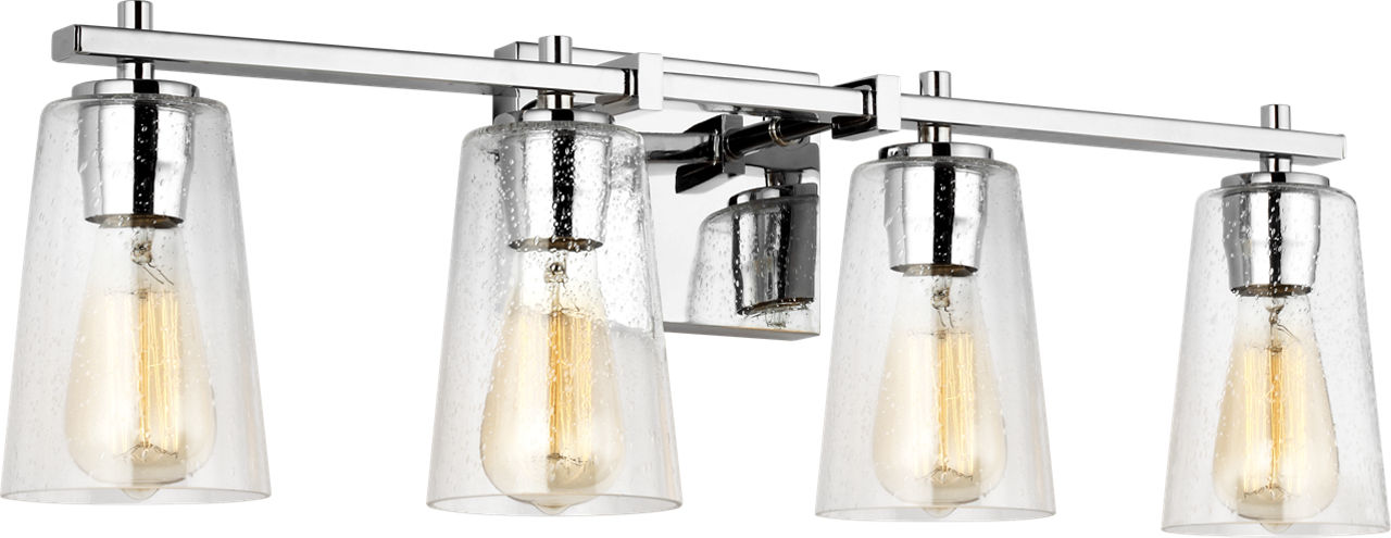 Mercer 4 - Light Vanity Chrome