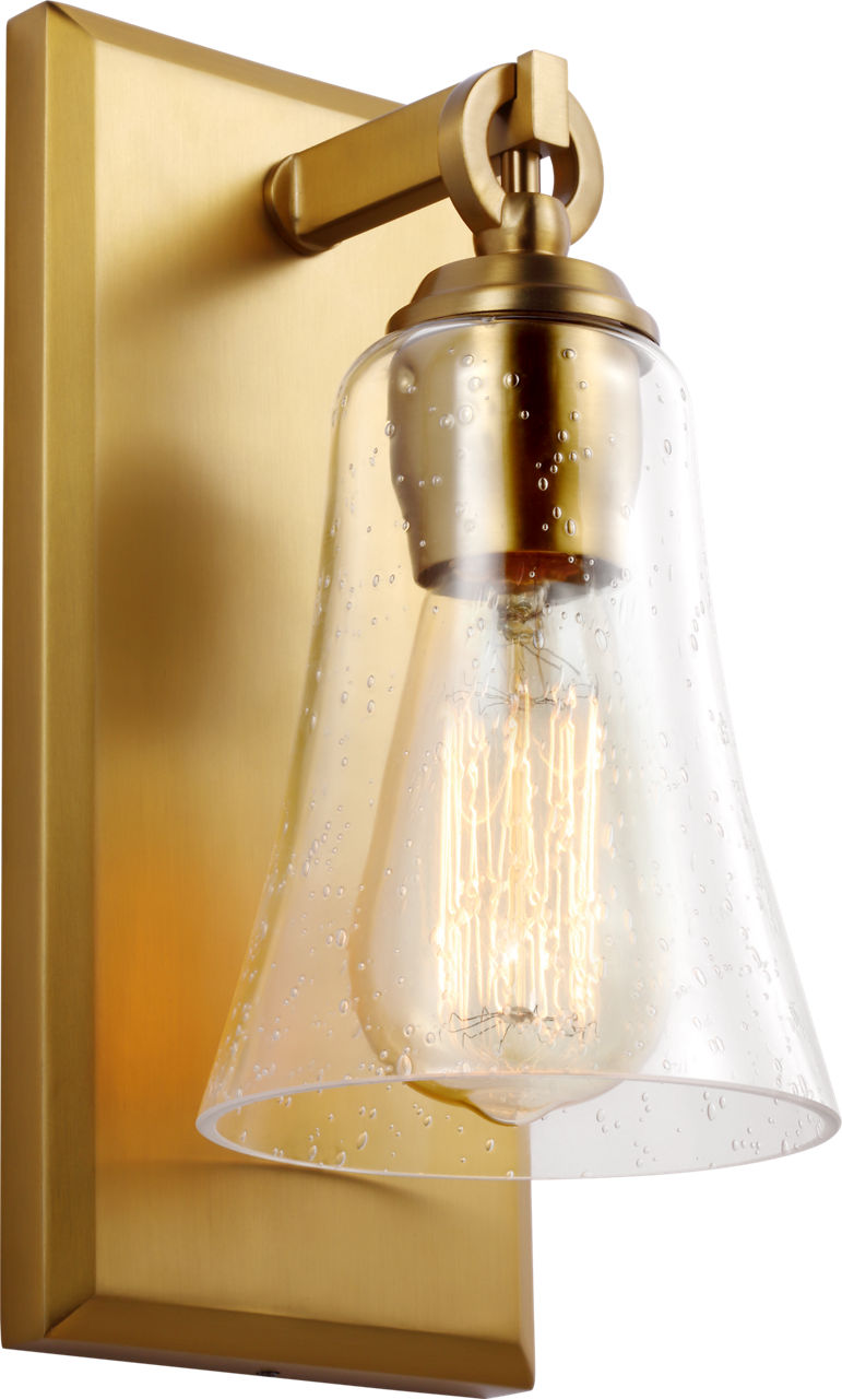 Monterro 1 - Light Sconce Burnished Brass