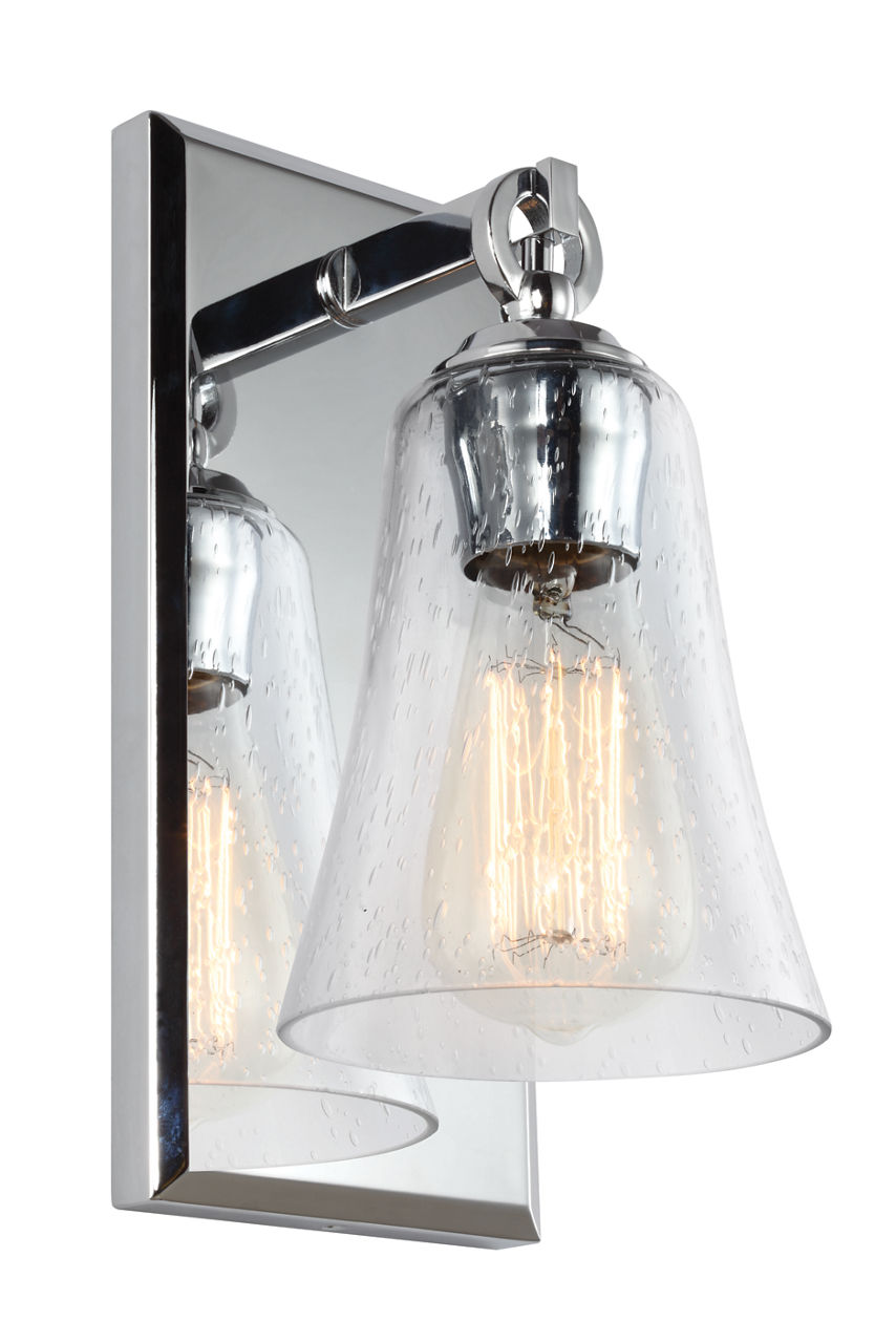 Monterro 1 - Light Sconce Chrome