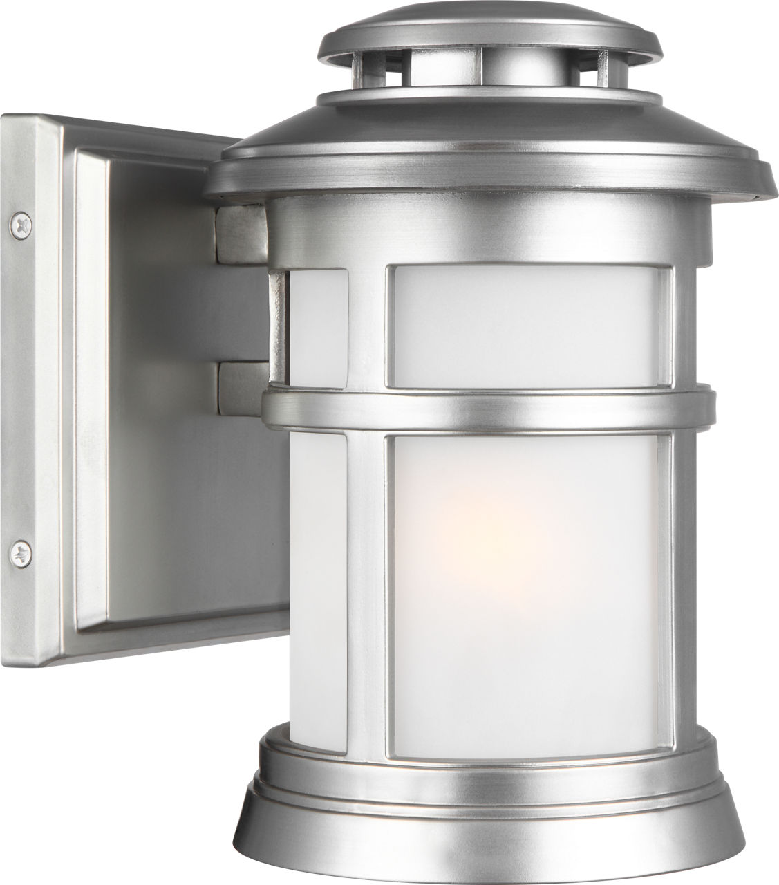 Newport Extra Small Lantern Painted Brushed Steel