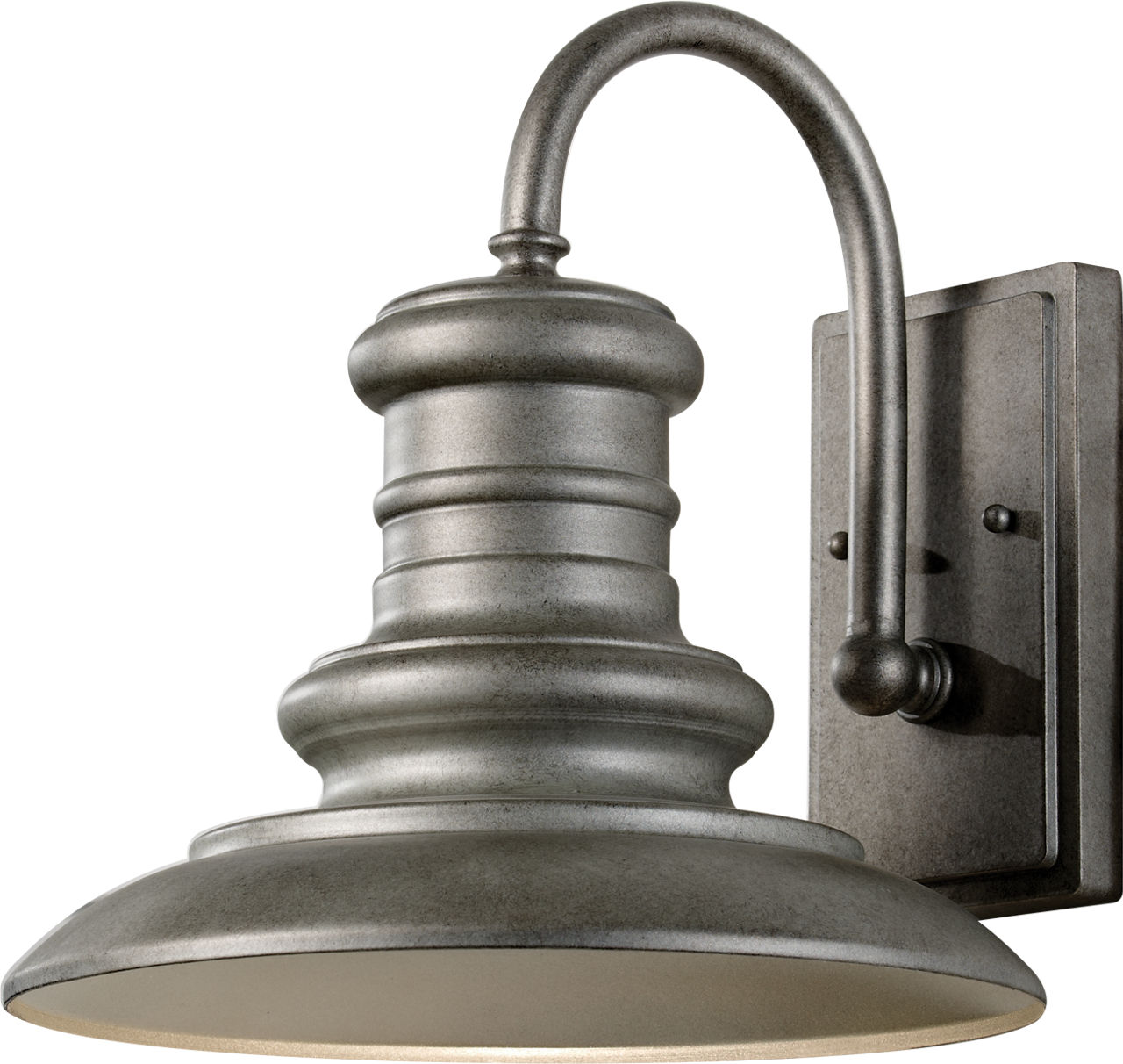 Redding Station Medium Lantern Wildlife Friendly Tarnished Silver Bulbs Inc