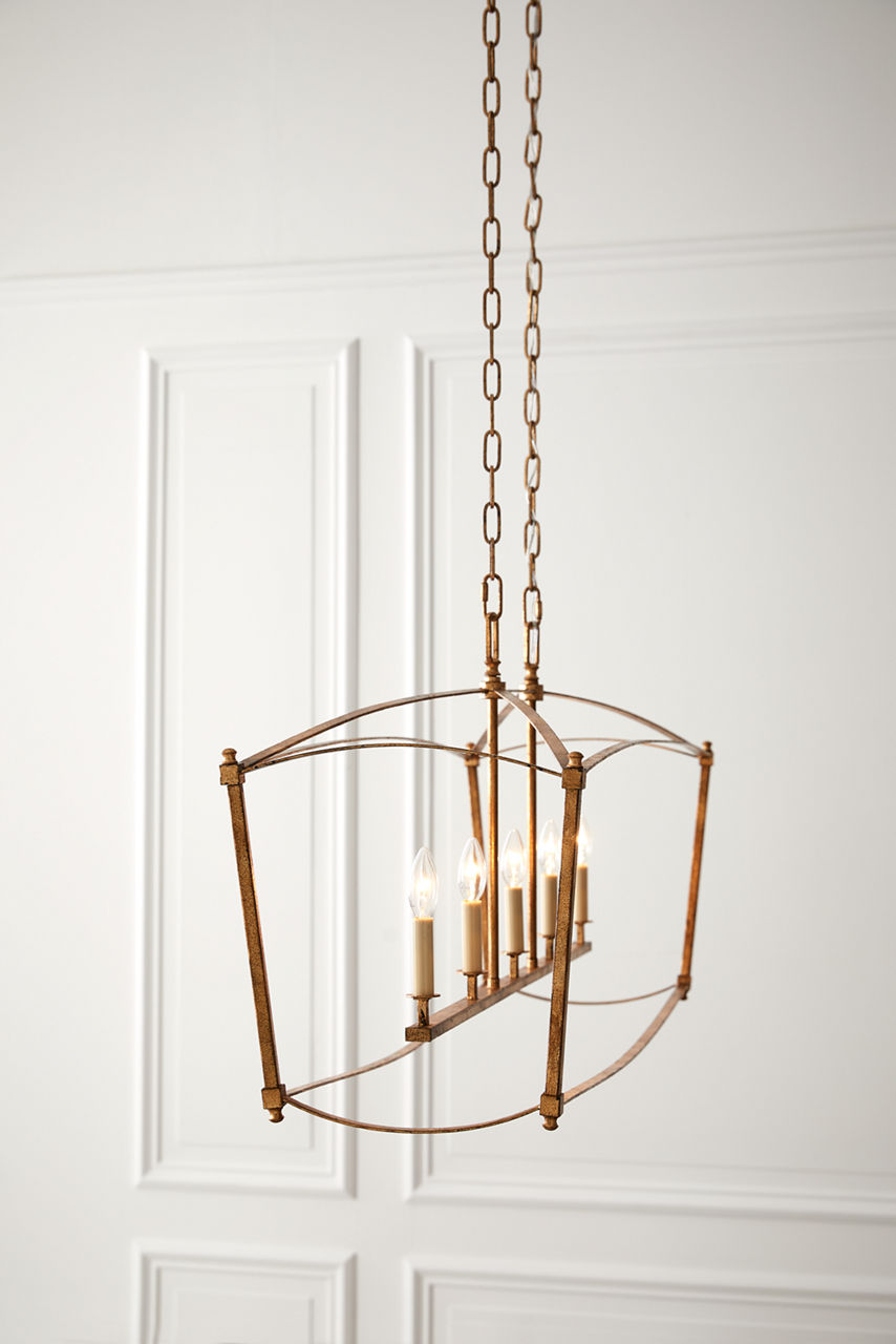Thayer Linear Chandelier - F3326 | Visual Comfort