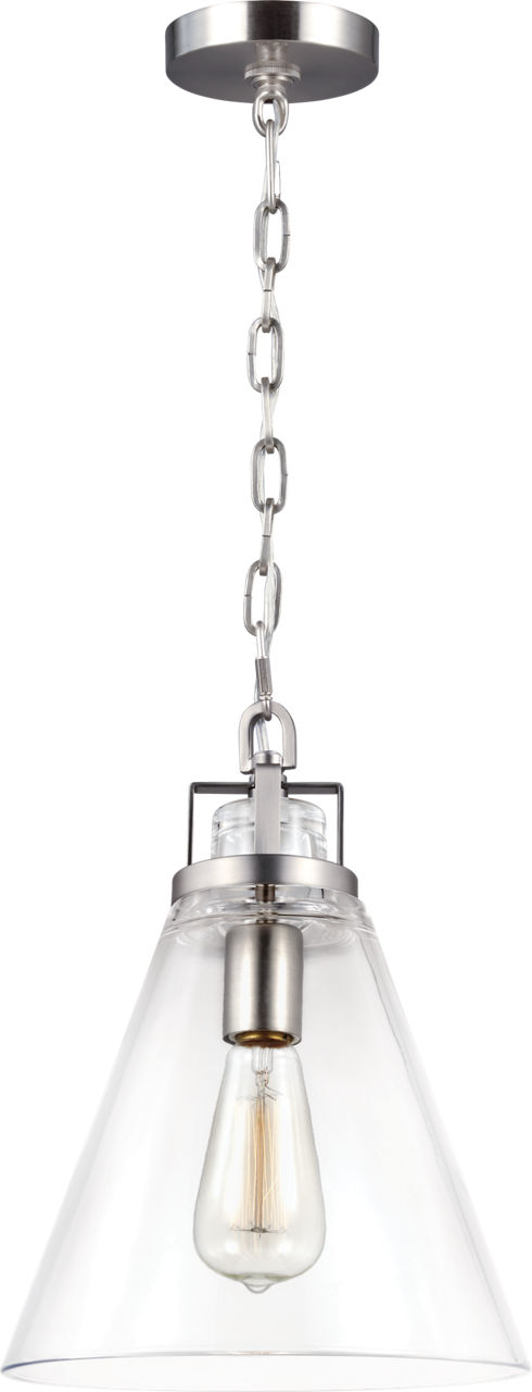 Frontage Pendant Satin Nickel