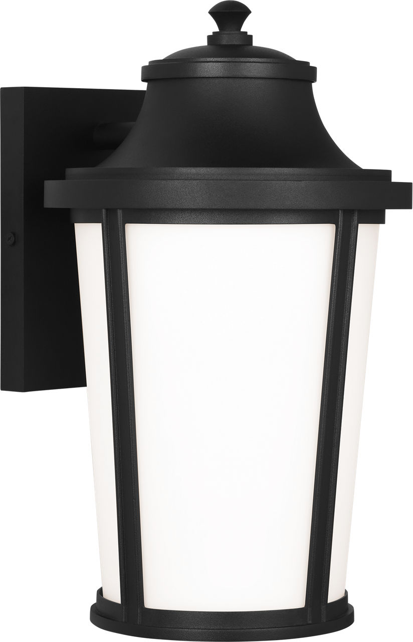 Portola Medium Lantern Textured Black