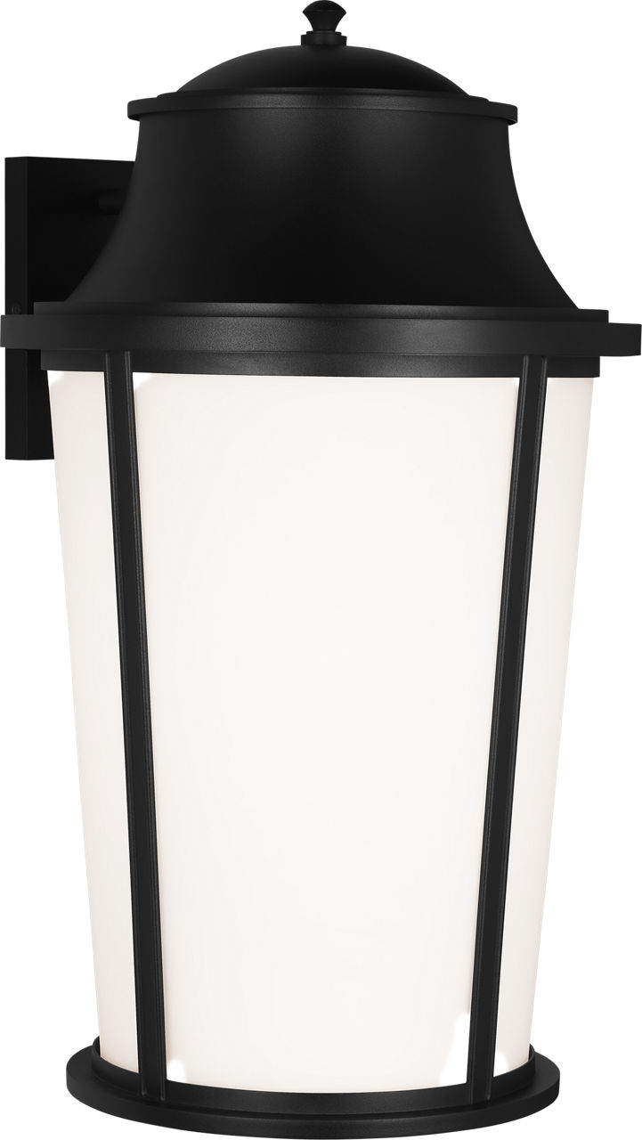 Portola Extra Large Lantern Textured Black