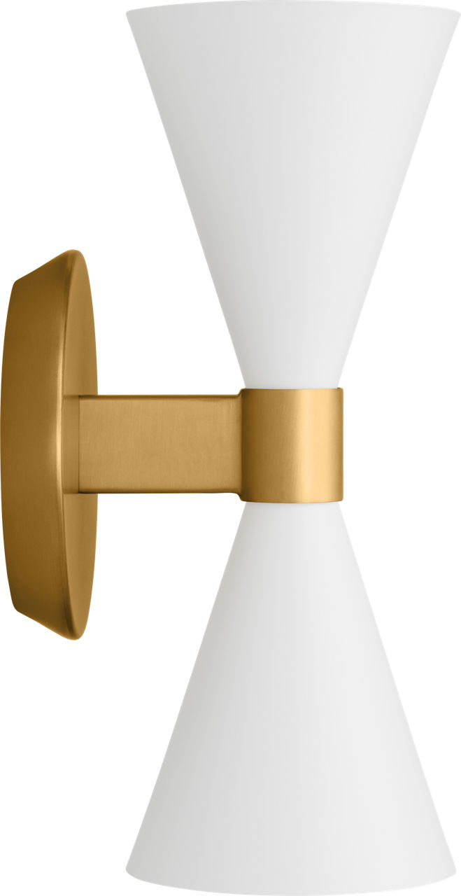 Albertine Large Sconce Matte White