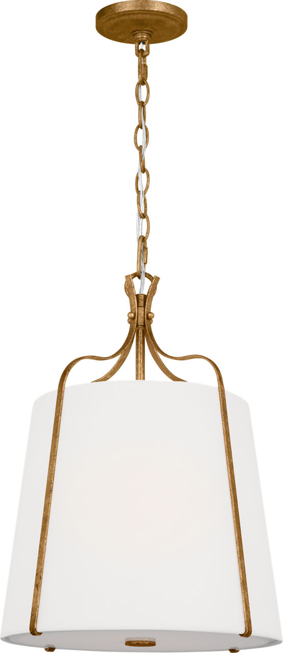 Leander Small Hanging Shade Antique Gild