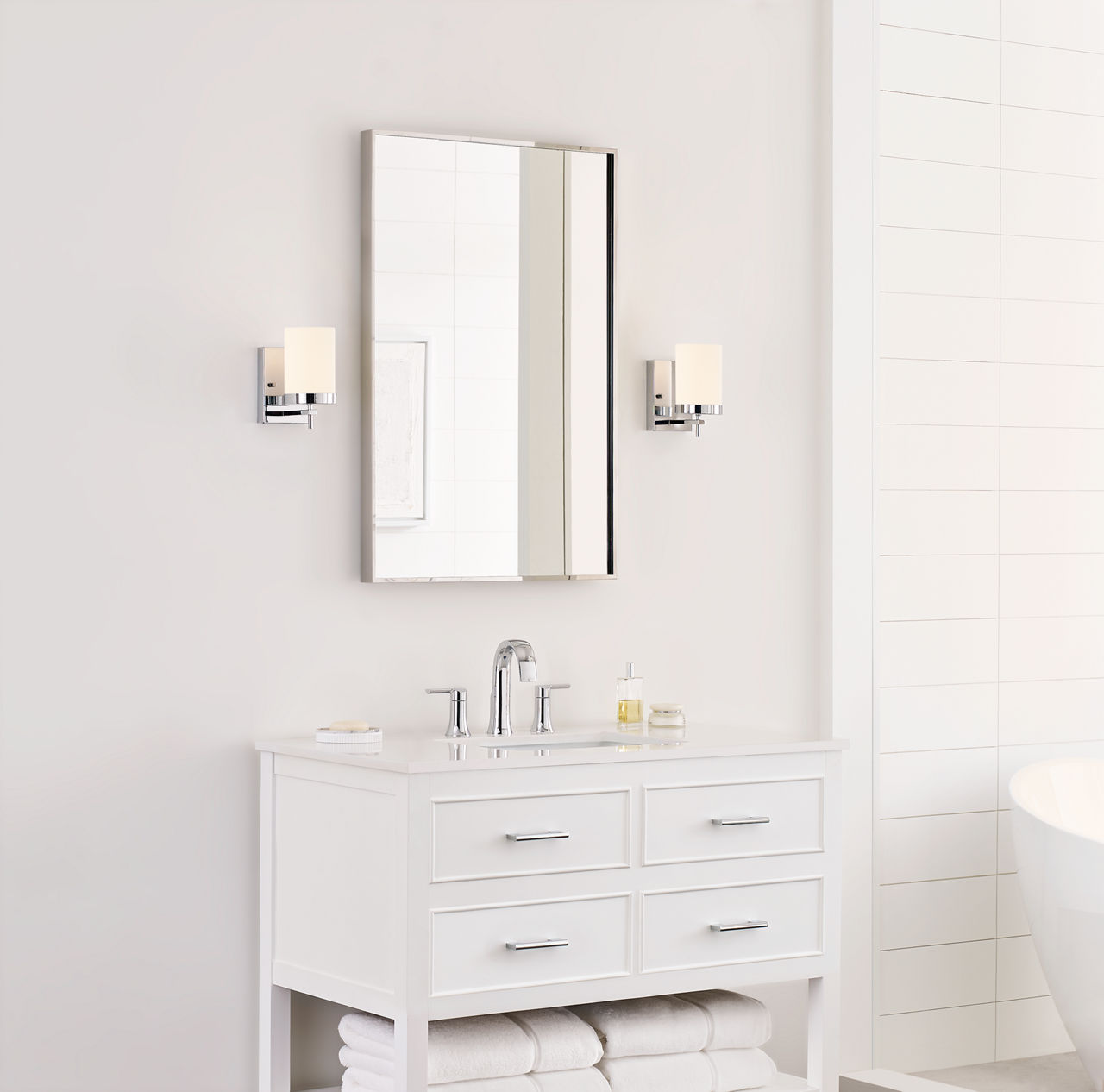 Zire 1-Light Bath Sconce - 4190301 | Visual Comfort