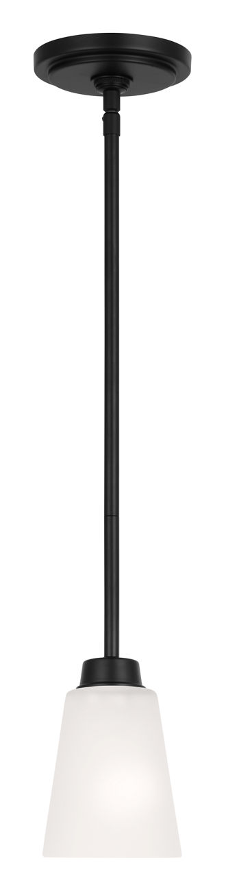 Kerrville One Light Mini-Pendant Midnight Black