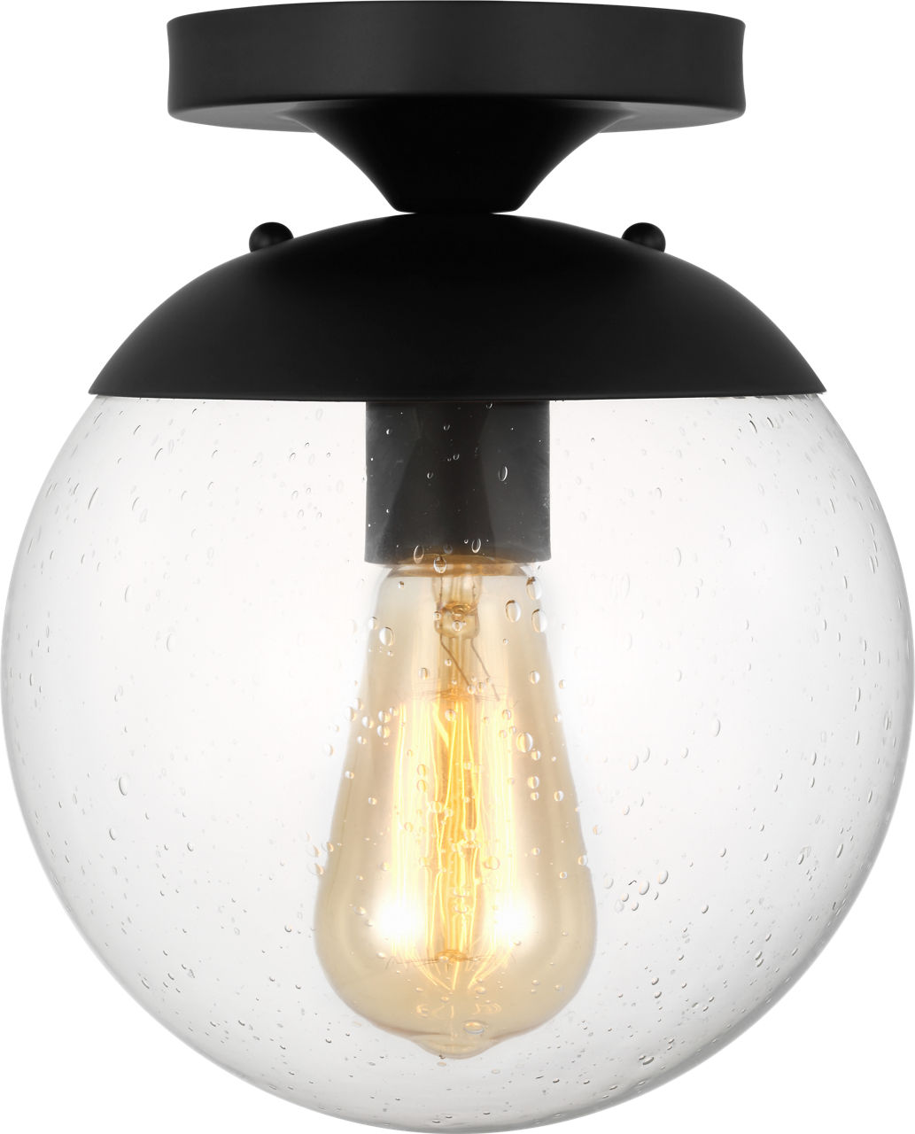 Leo Hanging Globe Flush Mount