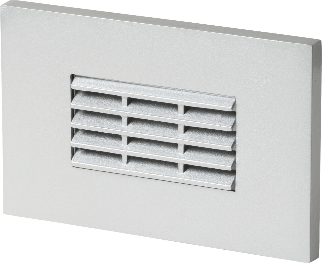 LED Step Lighting Louver Amber LED Step Light-849 Satin Nickel