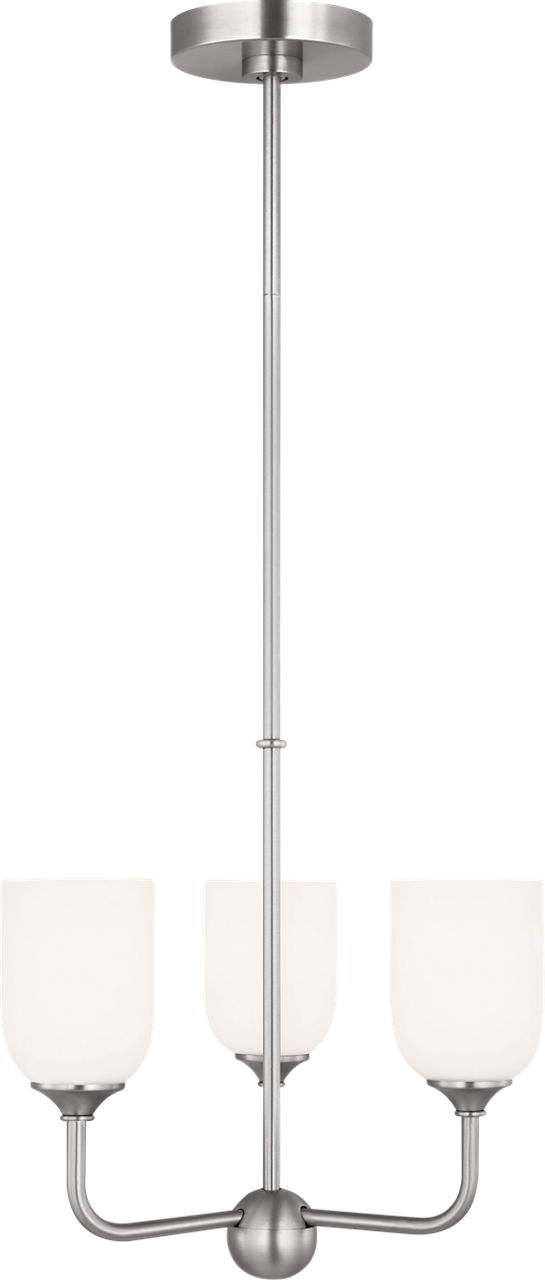 Emile Three Light Small Chandelier - GLC1073 | Visual Comfort