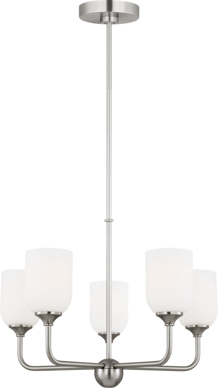 Emile Five Light Chandelier - GLC1085 | Visual Comfort
