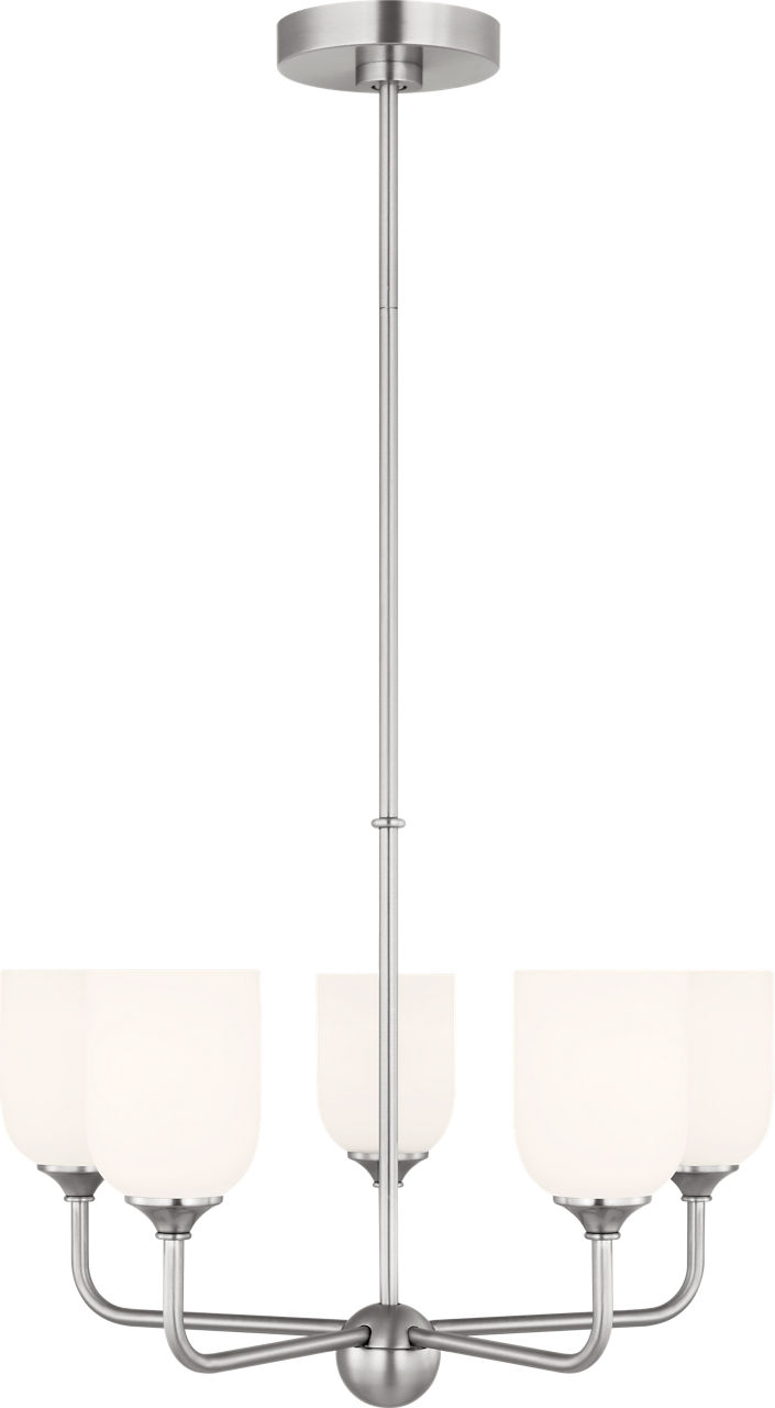 Emile Five Light Chandelier - GLC1085 | Visual Comfort