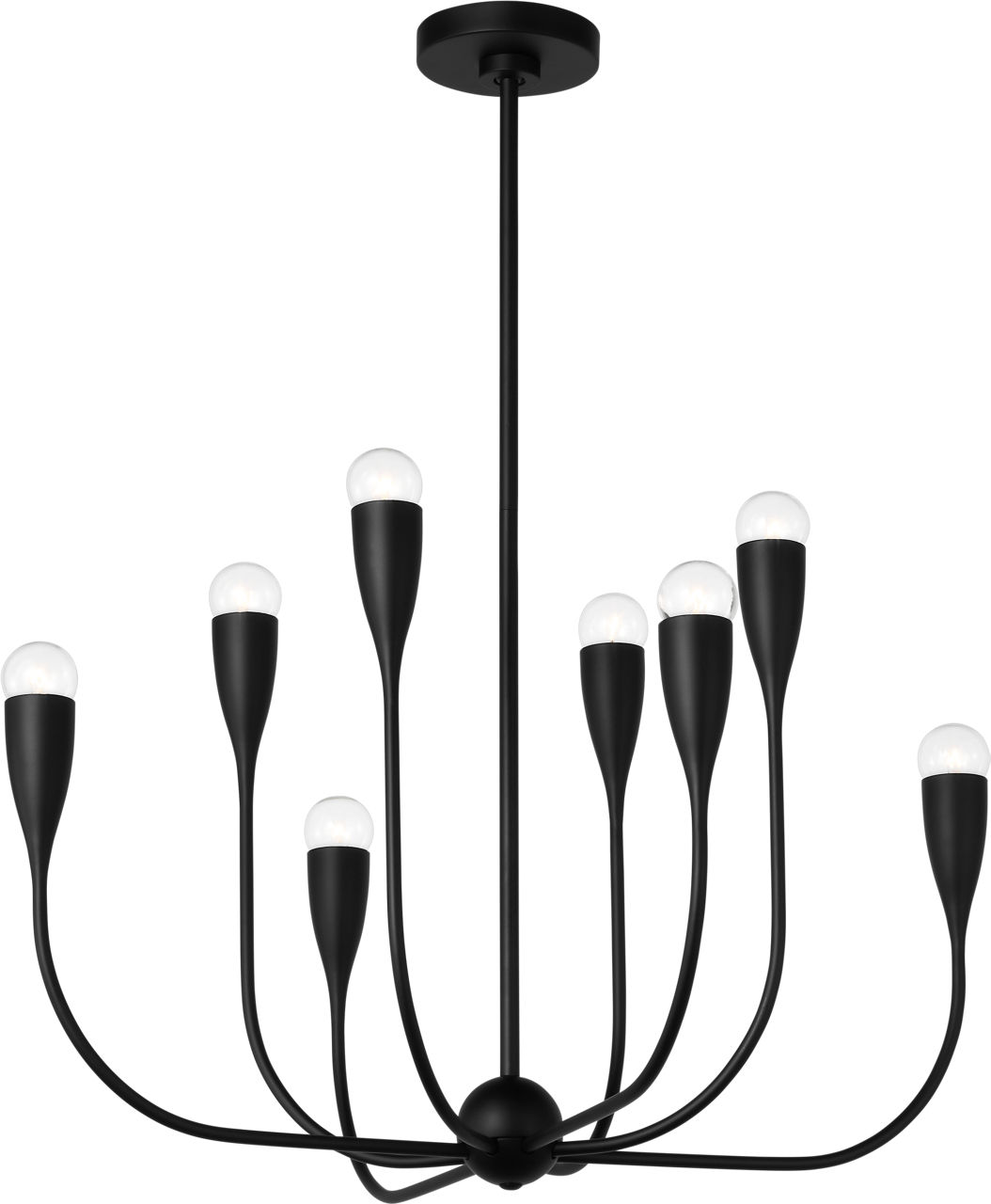 Maya Eight Light Chandelier - GLC1218 | Visual Comfort