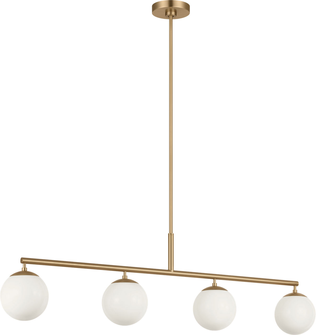 Nube Four Light Linear Chandelier - GLC1814 | Visual Comfort