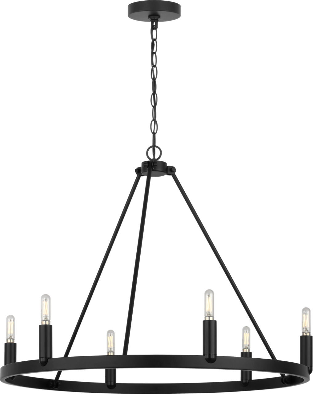 Mirla Six Light Chandelier