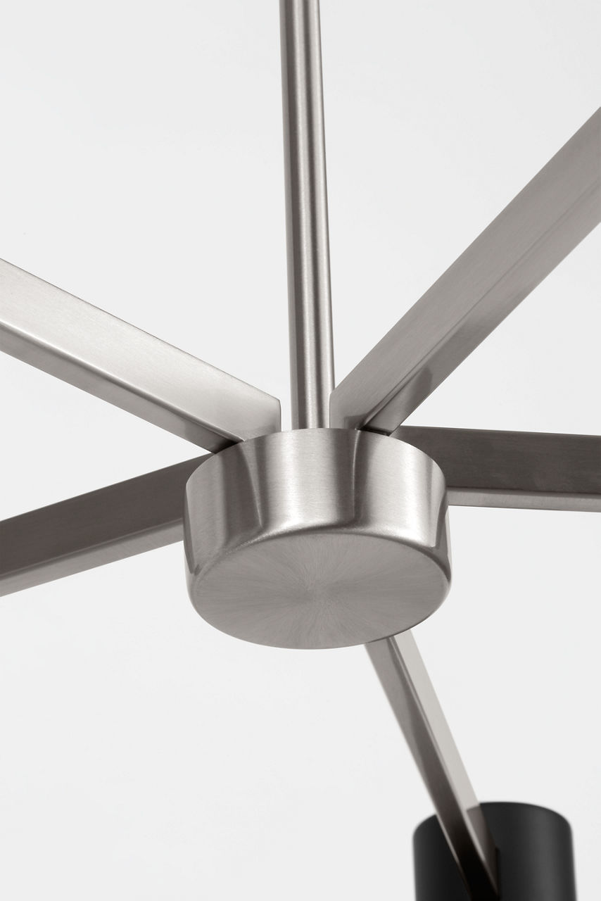 Zentro Eight Light Chandelier - GLC2068 | Visual Comfort