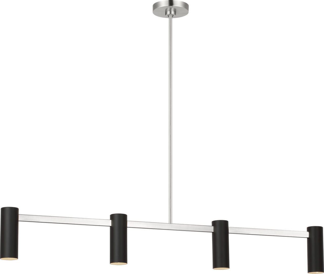 レア CHIYORI WITH LOSTRAINS LOVE & LIGHT Zentro Four Light Linear Chandelier - GLC2074 | Visual Comfort