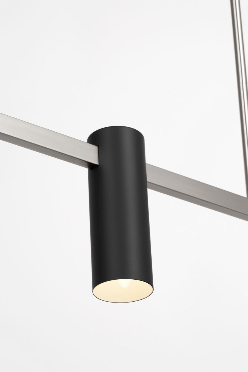 Zentro Four Light Linear Chandelier - GLC2074 | Visual Comfort