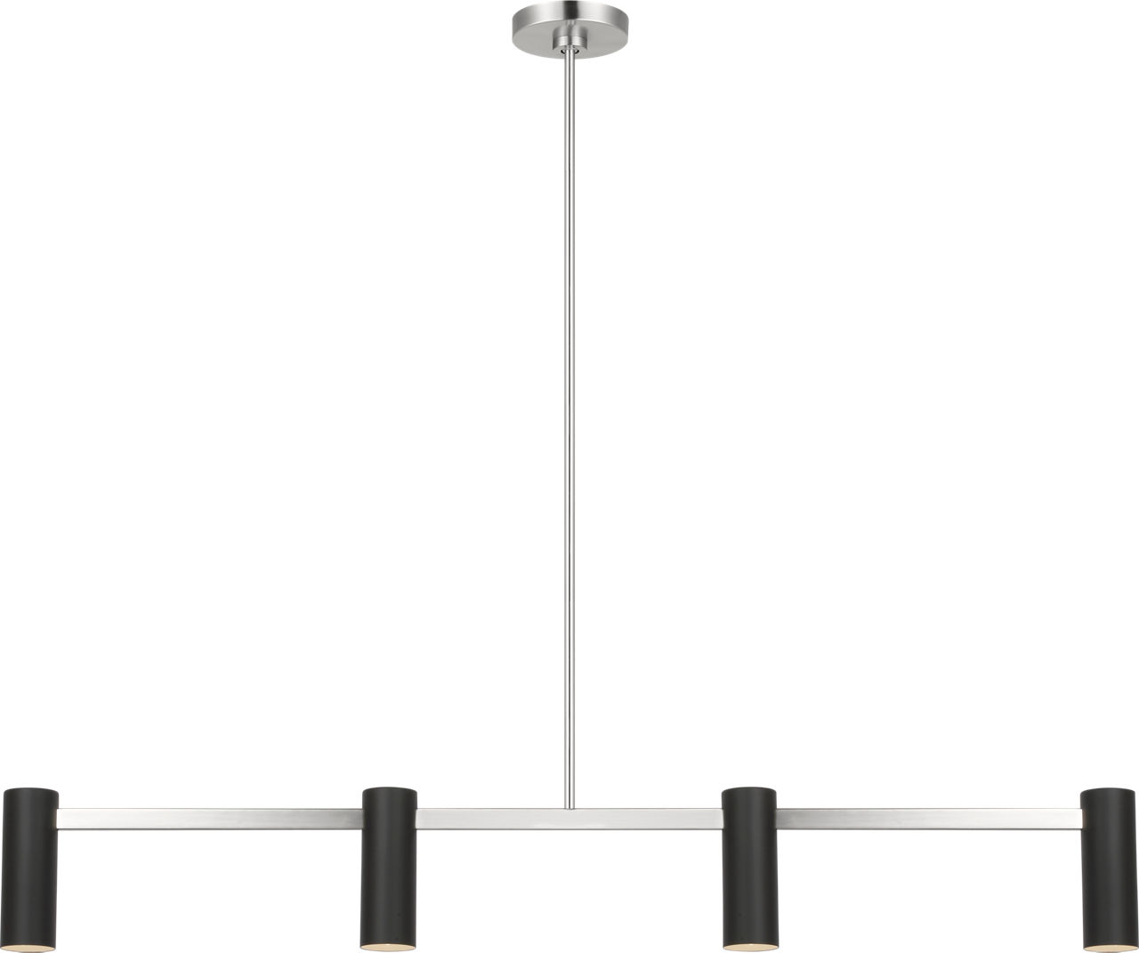 Zentro Four Light Linear Chandelier - GLC2074 | Visual Comfort