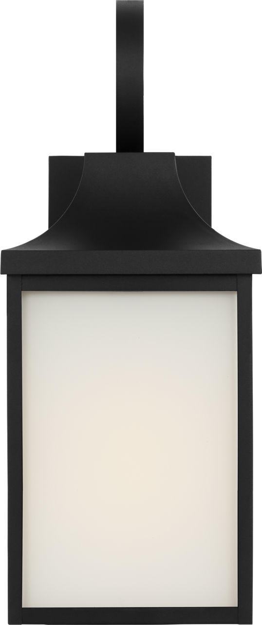 Saybrook One Light Medium Lantern Textured Black