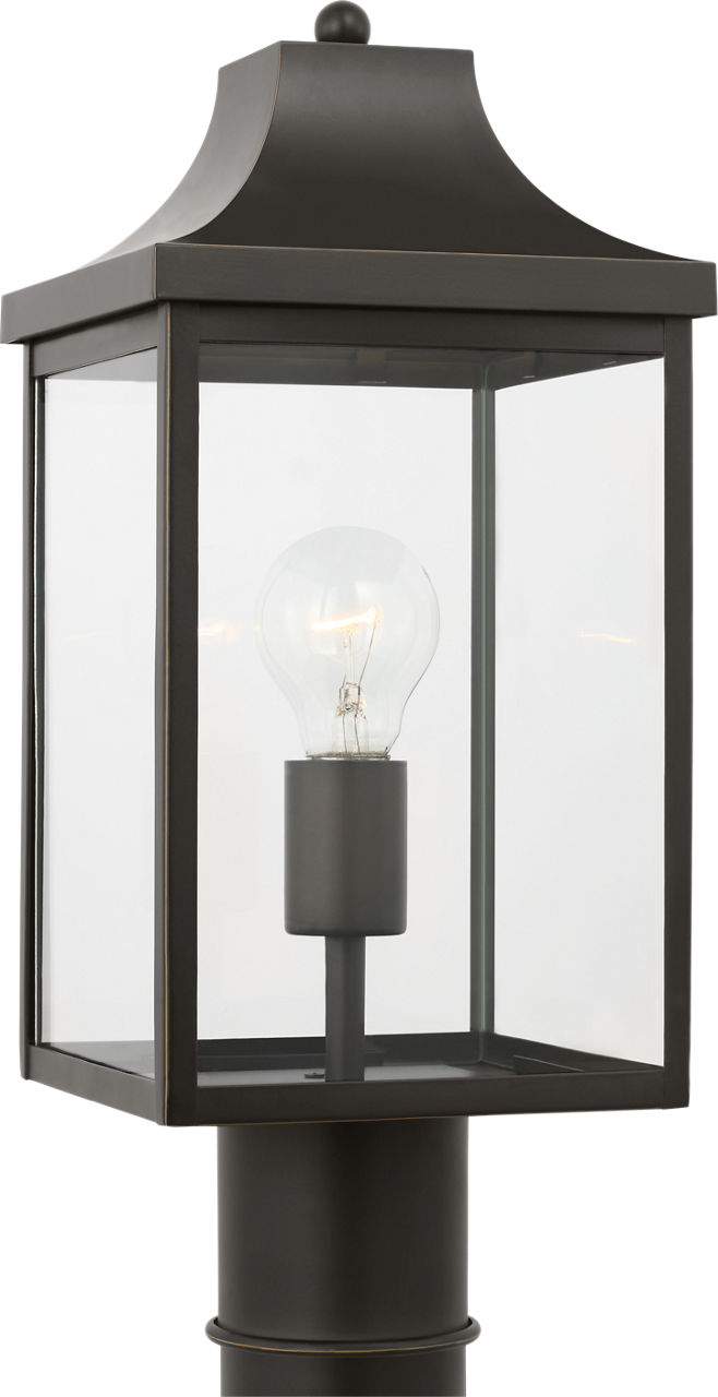 Saybrook One Light Medium Post Antique Bronze