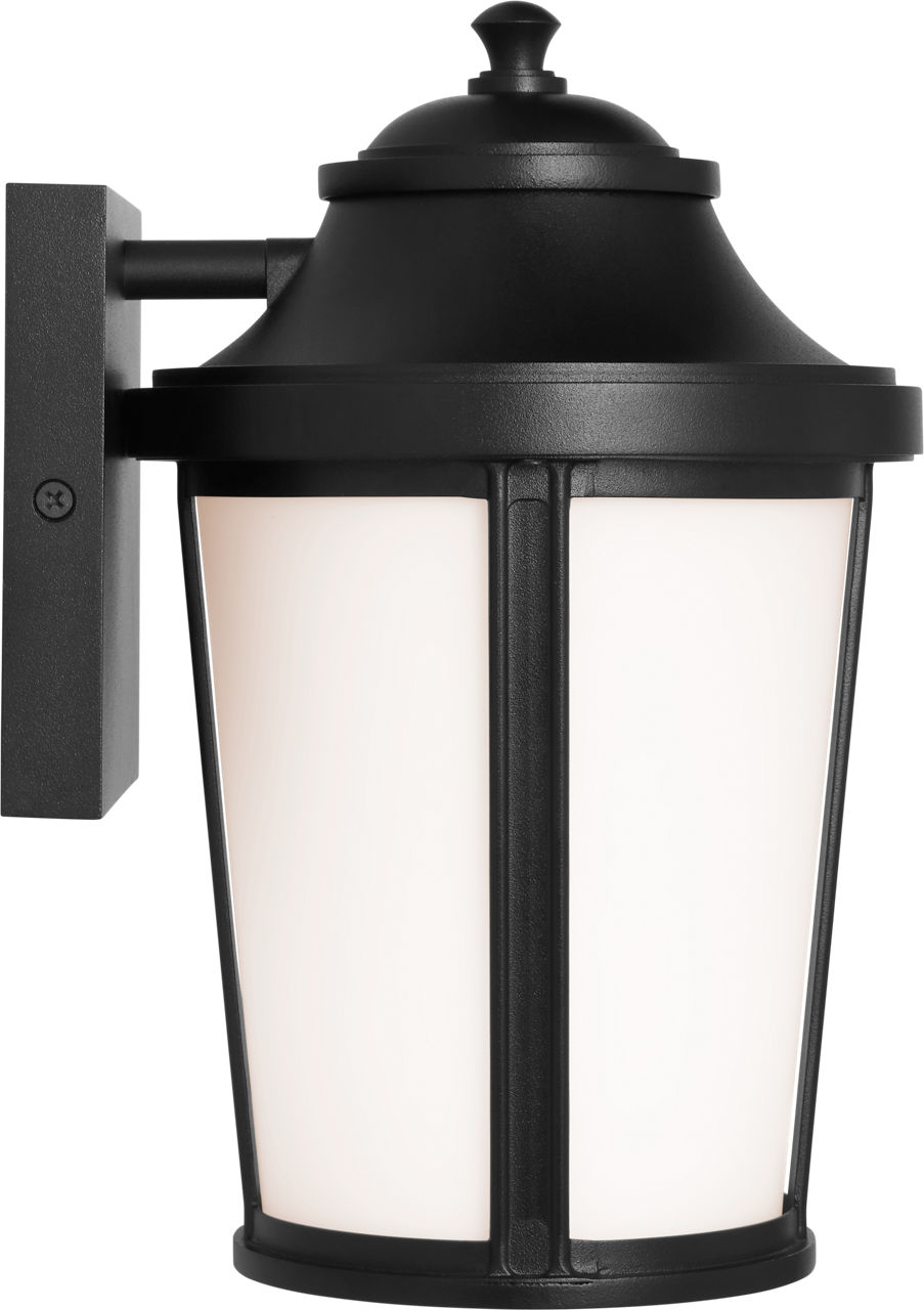 Portola Small Lantern Textured Black