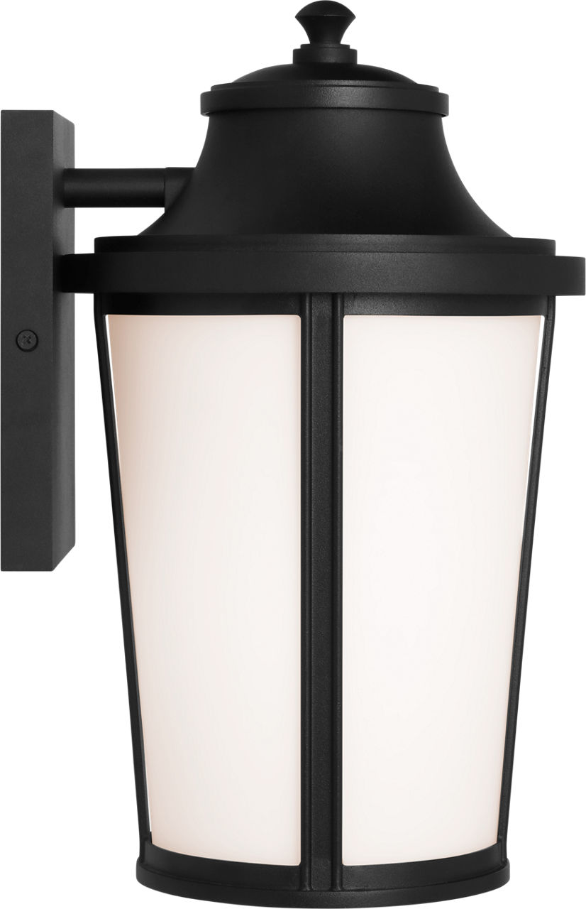 Portola Medium Lantern Textured Black