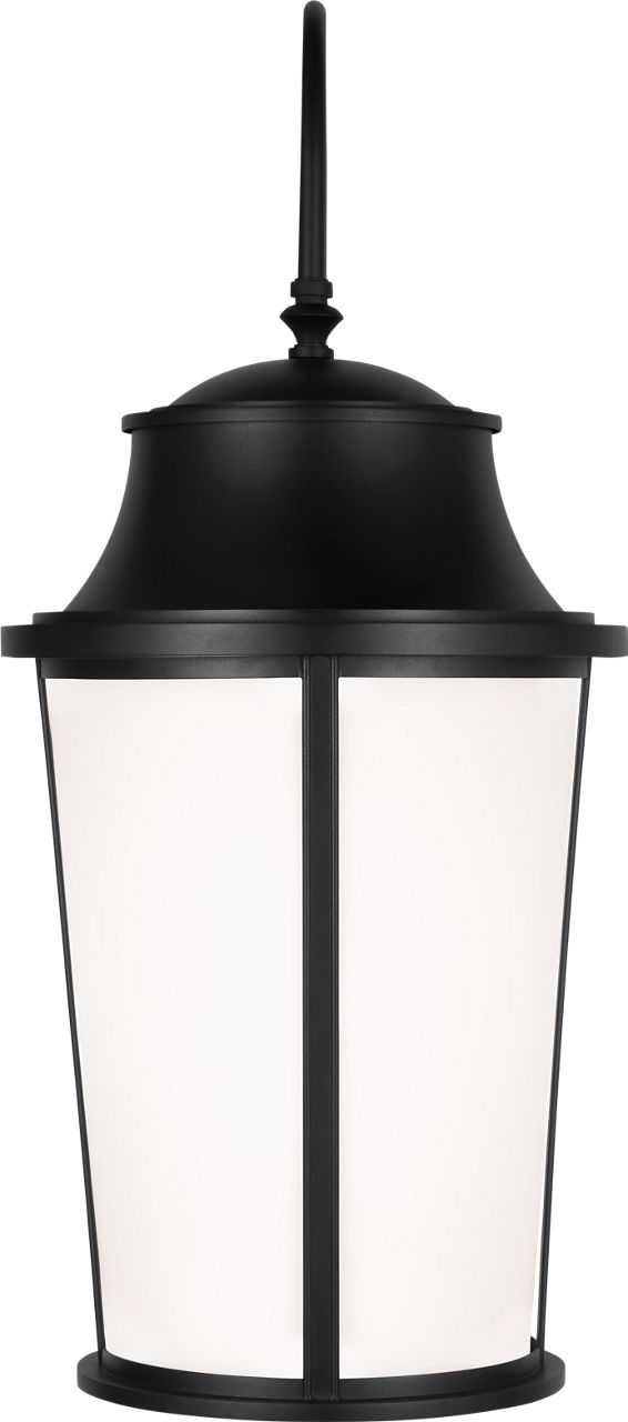 Portola Extra Large Arm Lantern Textured Black