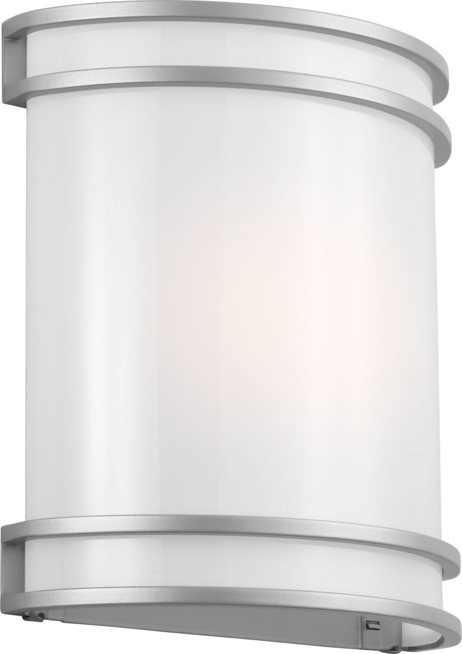 Ravel Led Outdoor Wall in Painted Brushed Steel